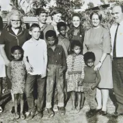 Familie Röschli, damals vor der Gründung vor 35 Jahren in Äthiopien wohnend (Christoph Zinstag)