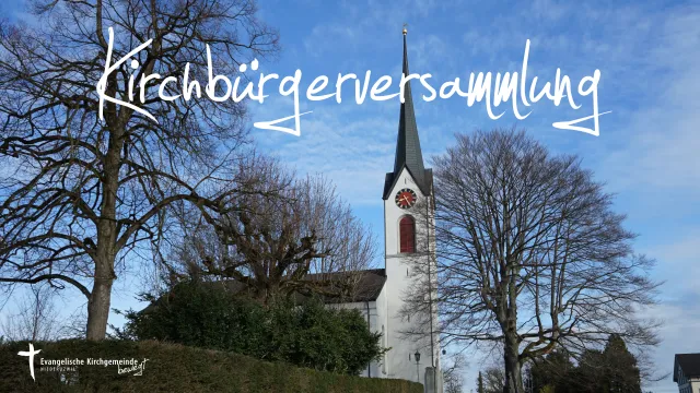 Kirchgemeindeversammlung (Foto: Sekretariat )