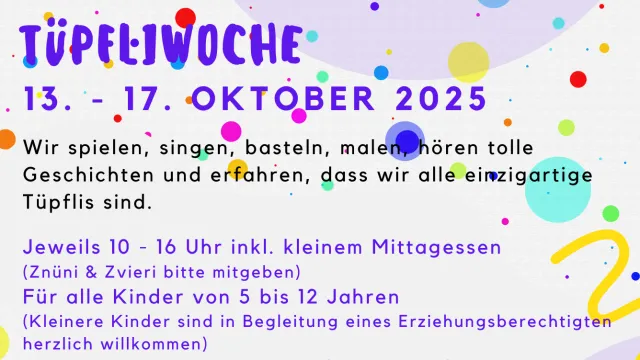 Tüüpfliwoche 2025 (2) (Foto: Sekretariat ) Tüüpfliwoche 2025 (2) (Foto: Sekretariat )