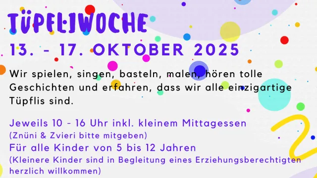 Tüüpfliwoche 2025 (2) (Foto: Sekretariat ) Tüüpfliwoche 2025 (2) (Foto: Sekretariat )