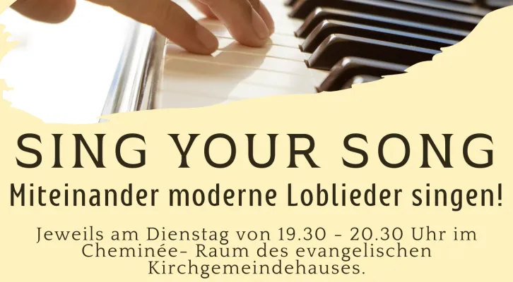 Sing your Song (1) (Foto: Sekretariat ) Sing your Song (1) (Foto: Sekretariat )