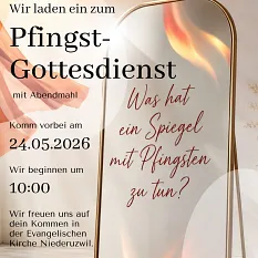 Pfingsten (Foto: Sekretariat ) Pfingsten (Foto: Sekretariat )