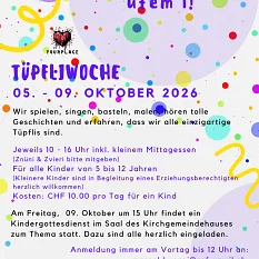 Tüüpfliwoche 2026 (Foto: Sekretariat ) Tüüpfliwoche 2026 (Foto: Sekretariat )